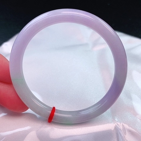 翡翠手镯（圆镯）未镶嵌25号