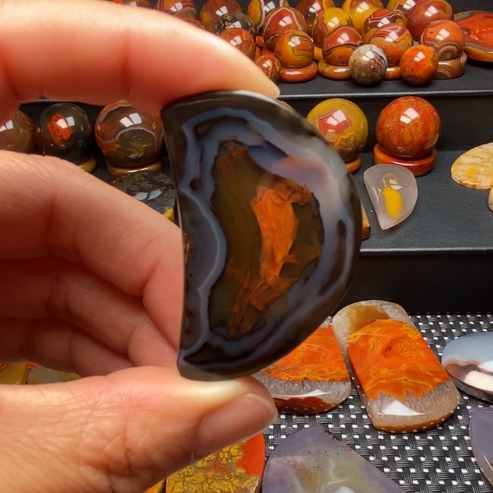 玛瑙/玉髓吊坠(不含链)未镶嵌