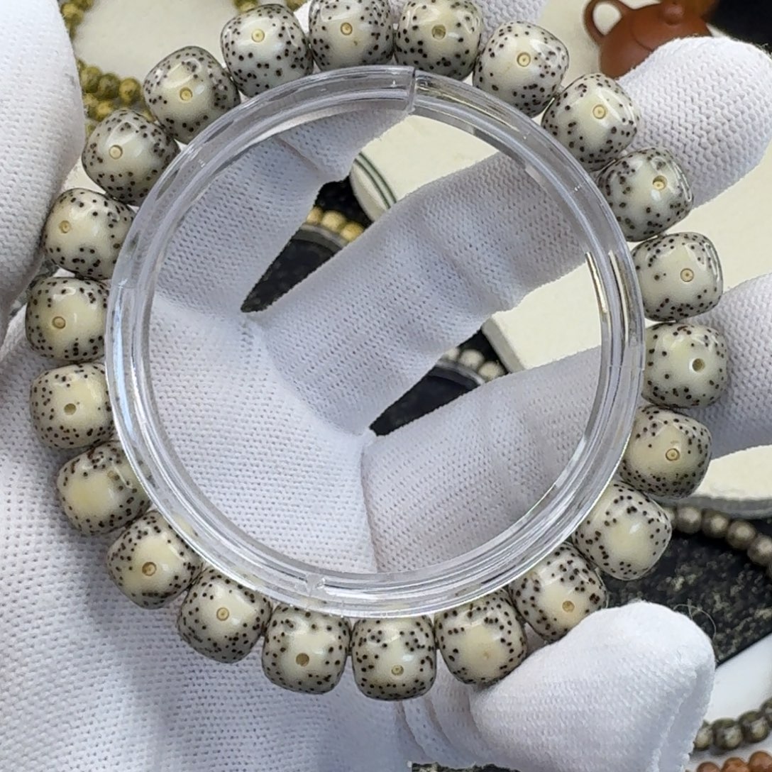 糊***涂星月菩提吊坠卡10青花大眼单圈