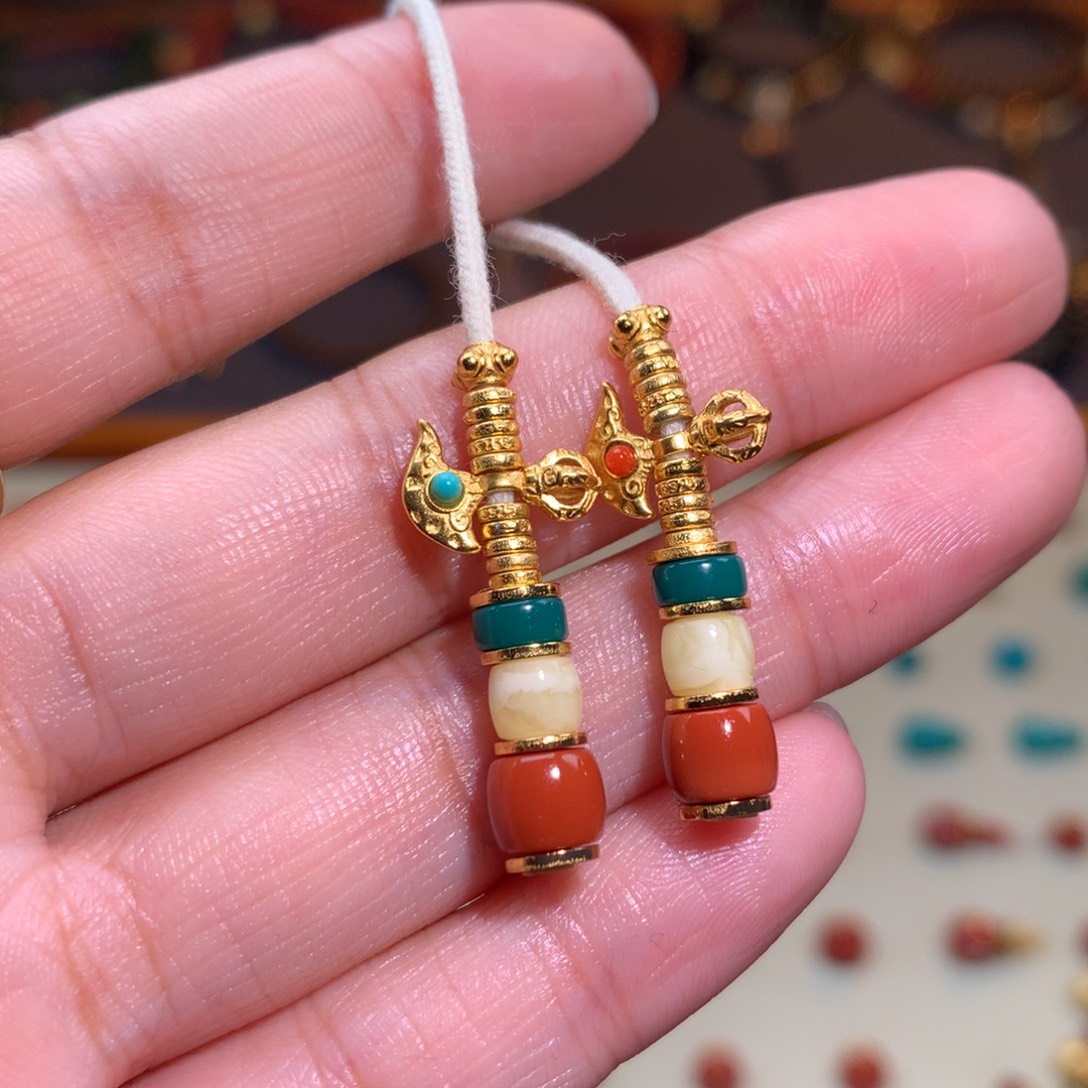 南红玛瑙未镶嵌颈饰