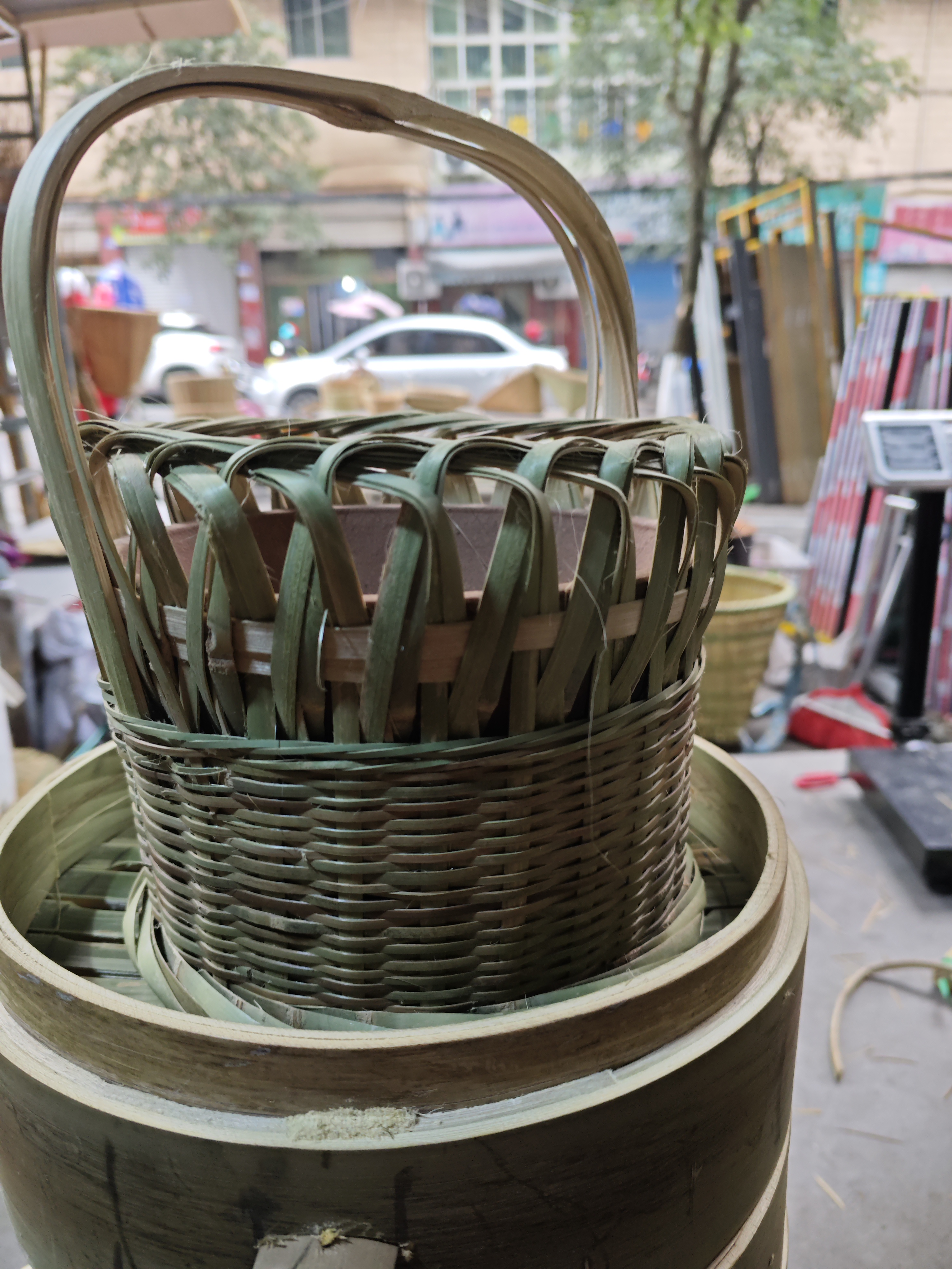 取暖火笼烘笼火炉取暖器烤火盆木熜暖手宝烤火灰竹编家庭生活用具