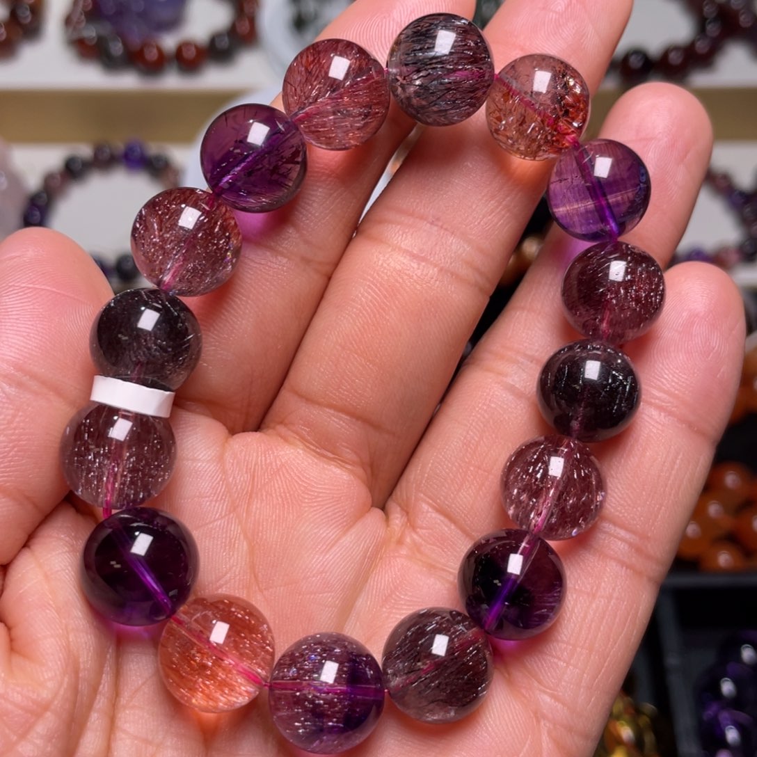 水晶手链未镶嵌超七