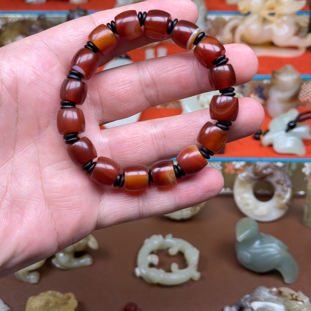 玛瑙/玉髓手链未镶嵌