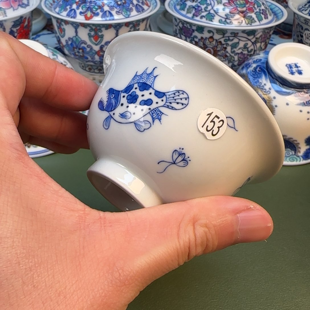 彦祖纯手工手绘茶具153