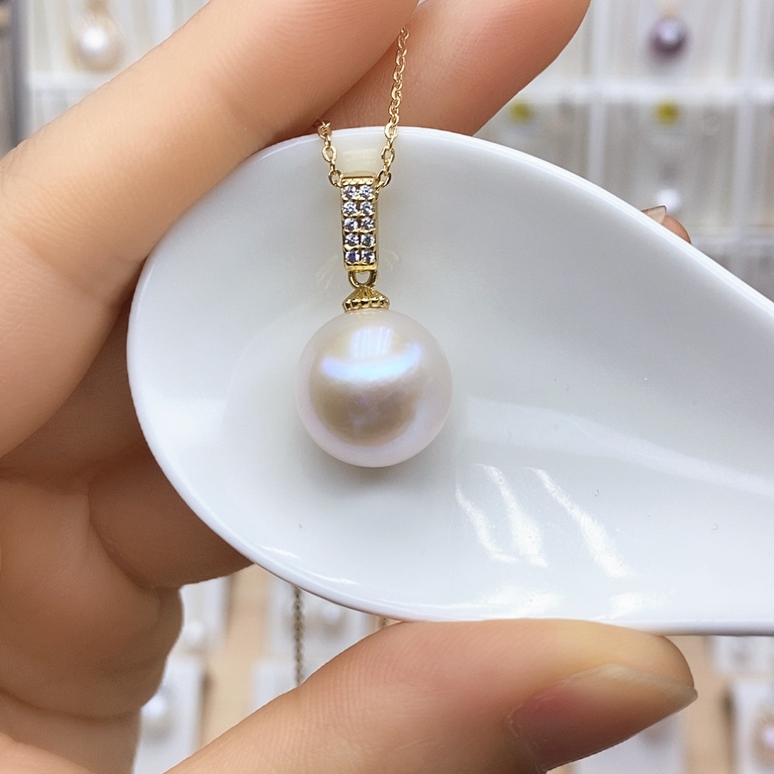 淡水珍珠合金颈饰