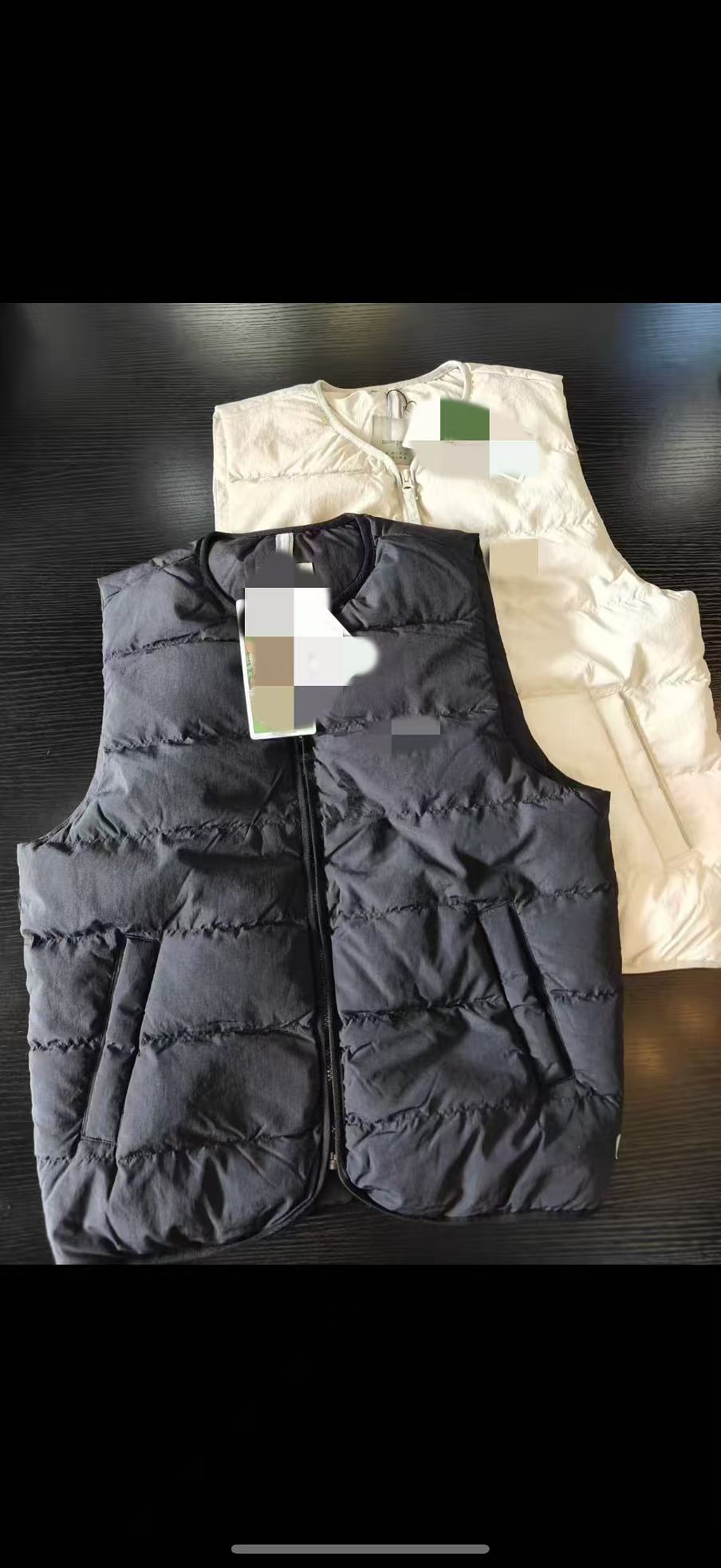 优等品极简风单排扣女拉链羽绒服