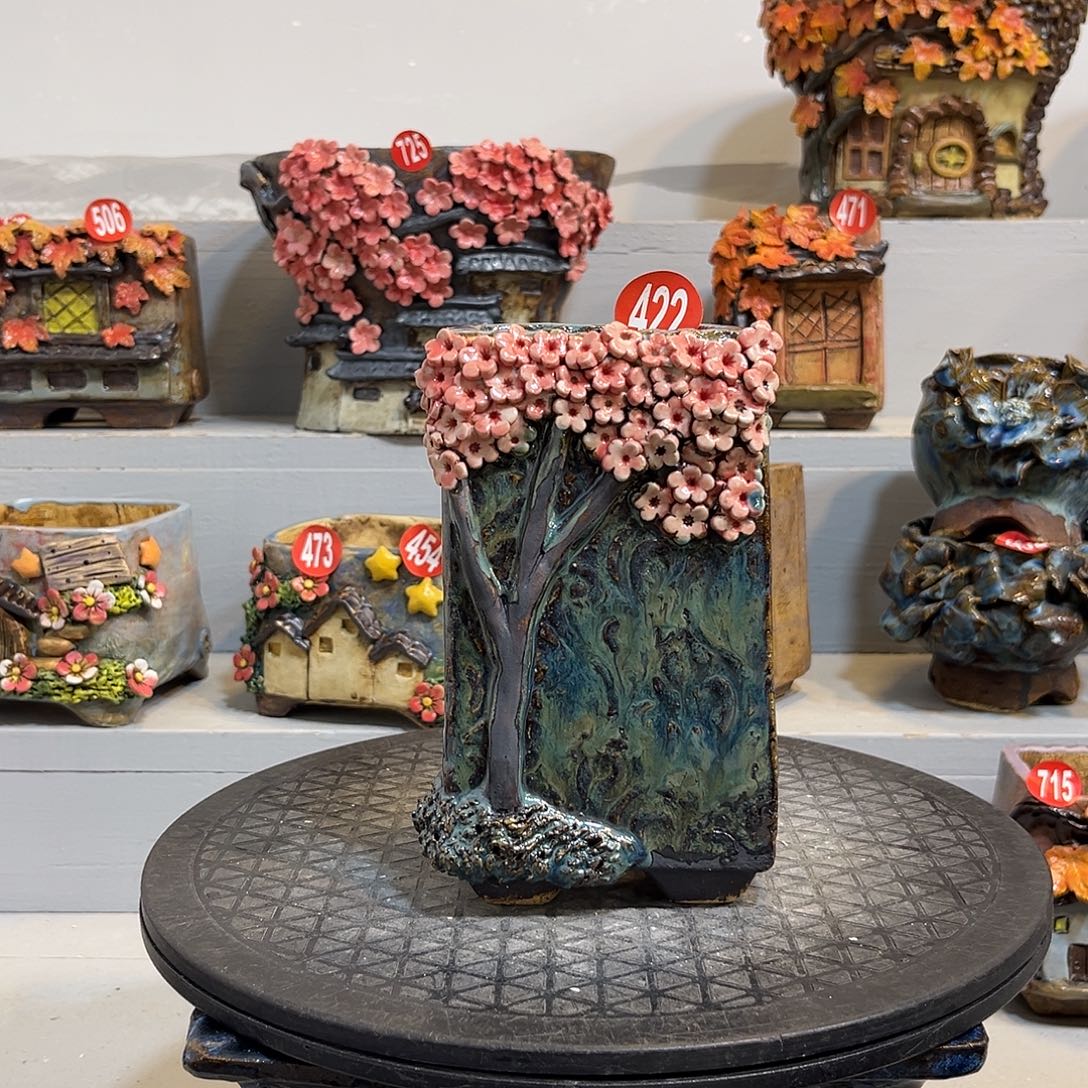 422 号陶然花器手工花盆