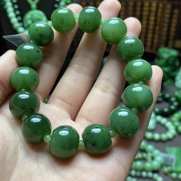 和田玉手串未镶嵌