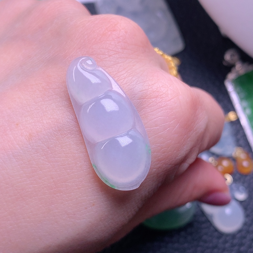 【闪购商品】翡翠颈饰未镶嵌小**家天然缅甸翡翠