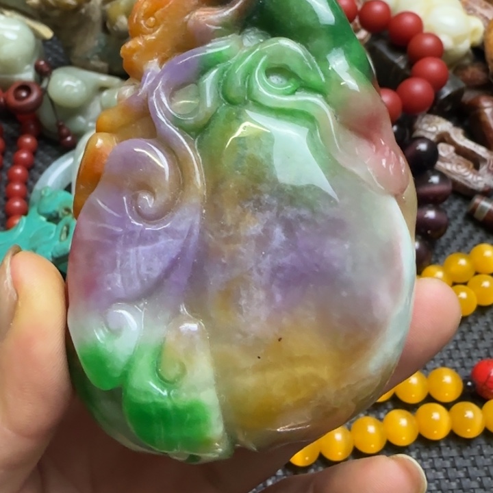 紫金钵盂菩提吊坠