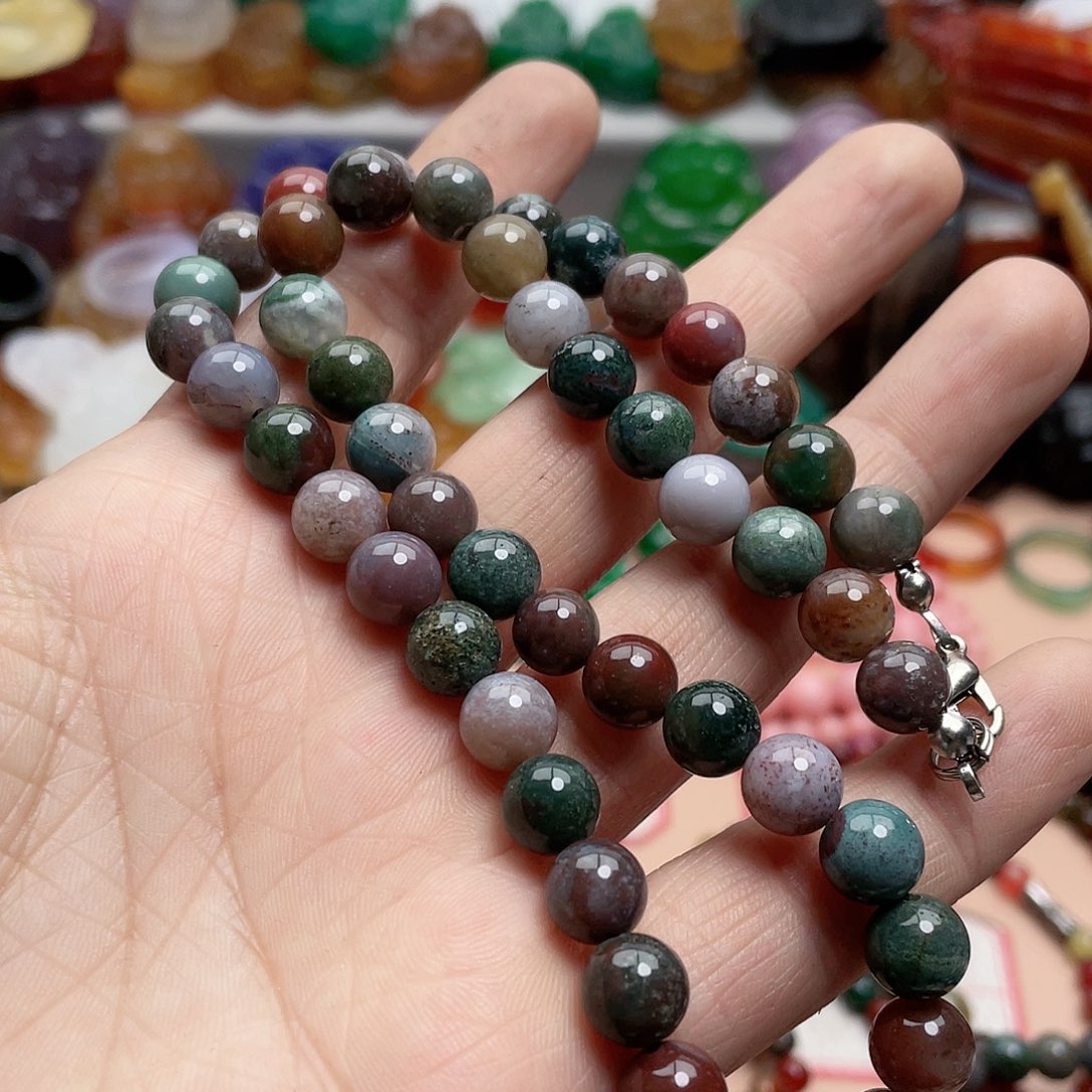 玛瑙/玉髓颈饰合金霸*姐