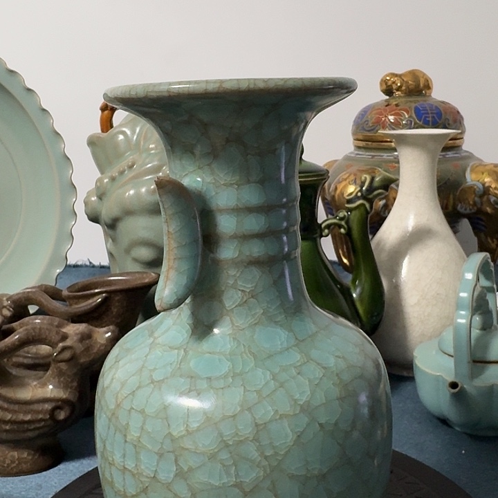 摆件开**事瓷瓷瓷，漏漏漏！