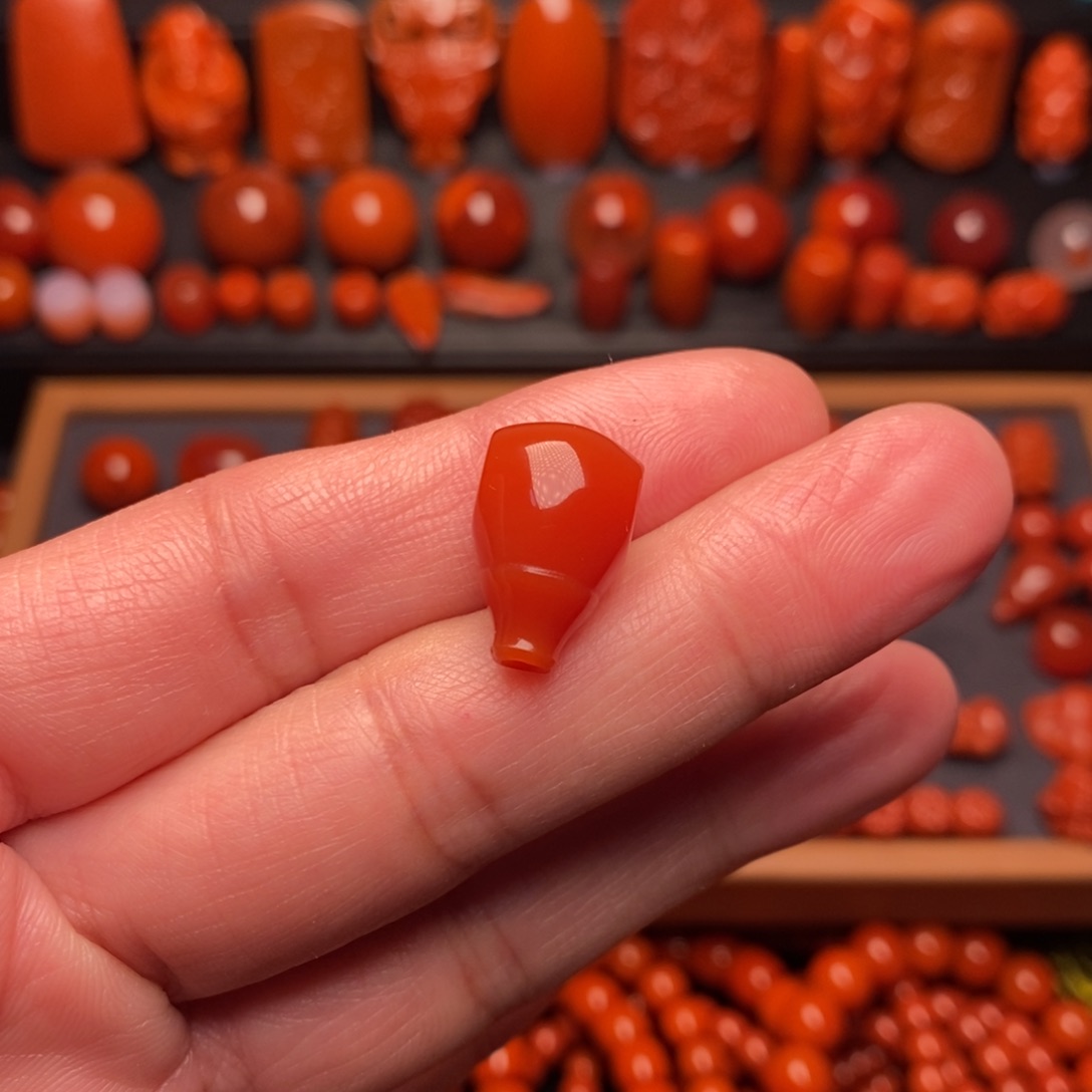 南红玛瑙精工配饰未镶嵌拾*