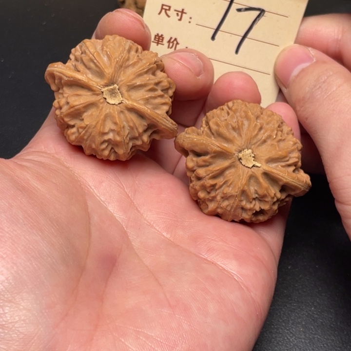 把件文玩核桃宫灯44尺全品白茬17