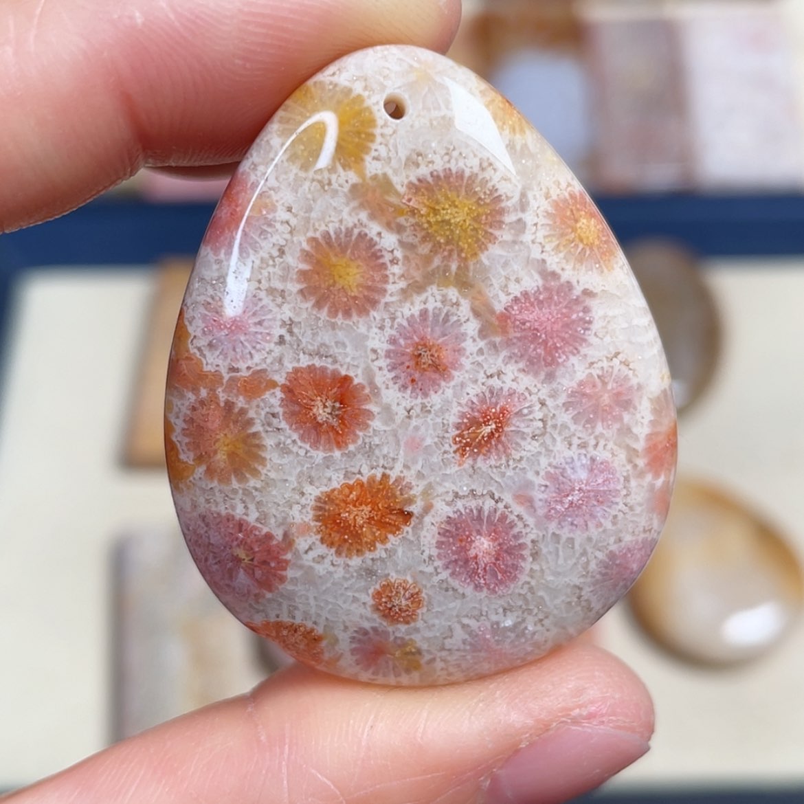 【闪购商品】未镶嵌吊坠(赠链)硅化玉