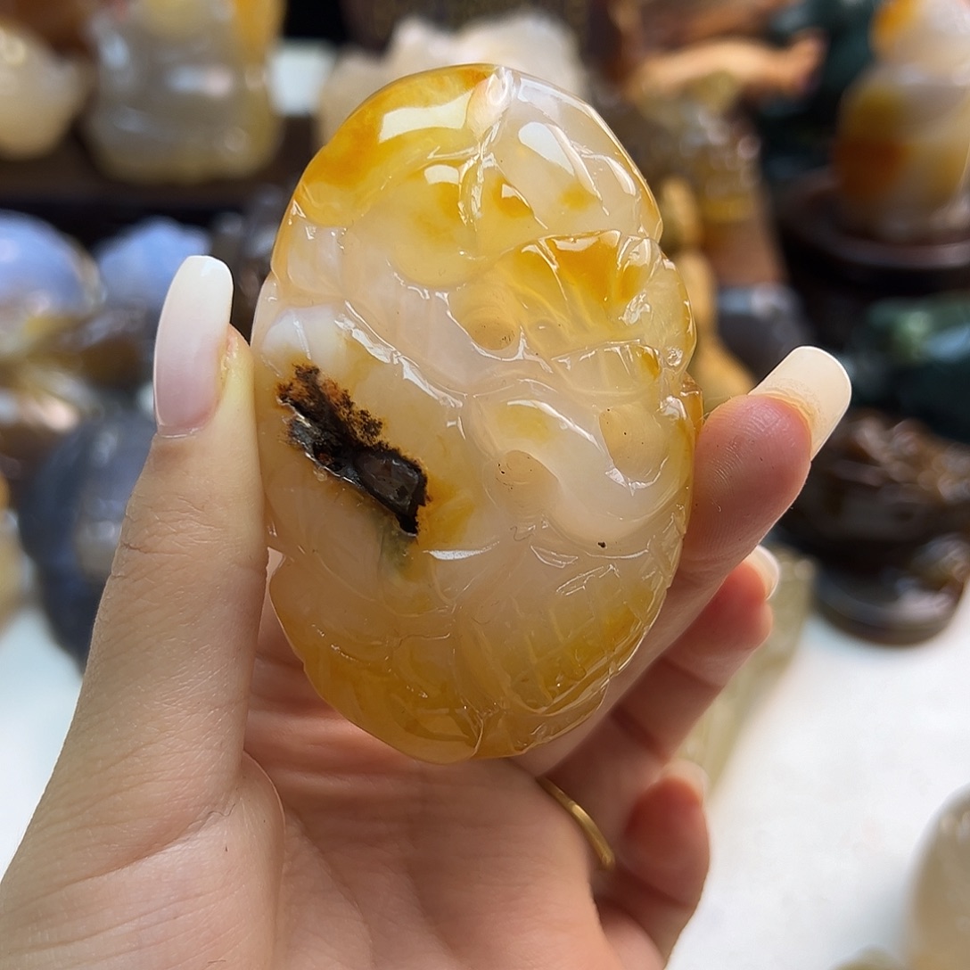 玛瑙/玉髓未镶嵌颈饰