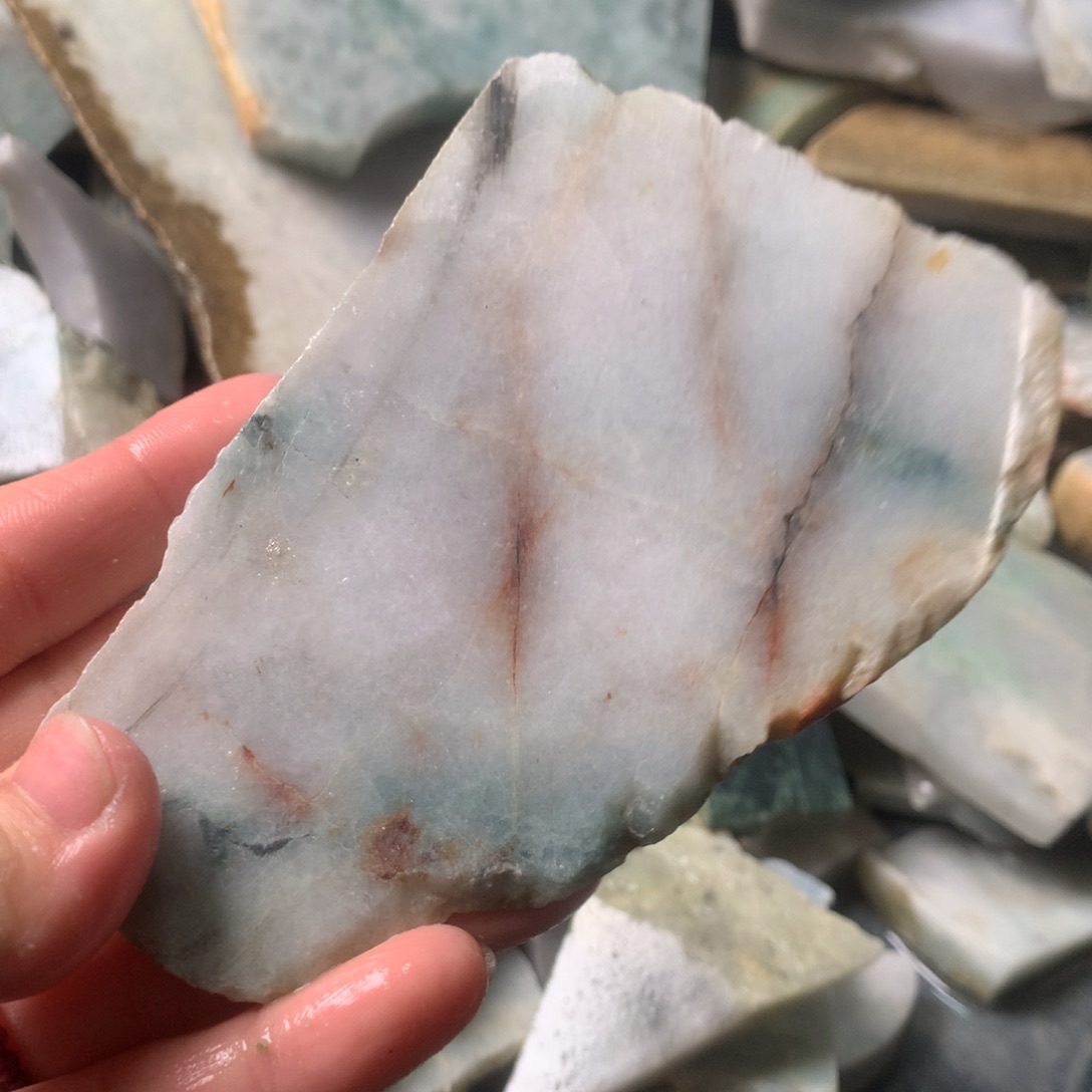 翡翠颈饰未镶嵌缅甸翡翠