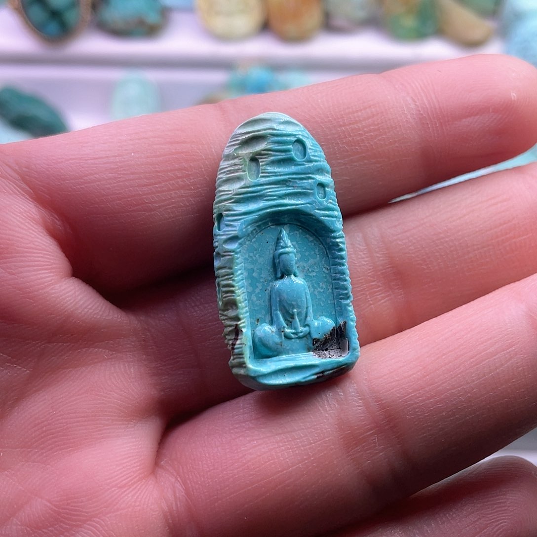 绿松石颈饰未镶嵌蕾*&