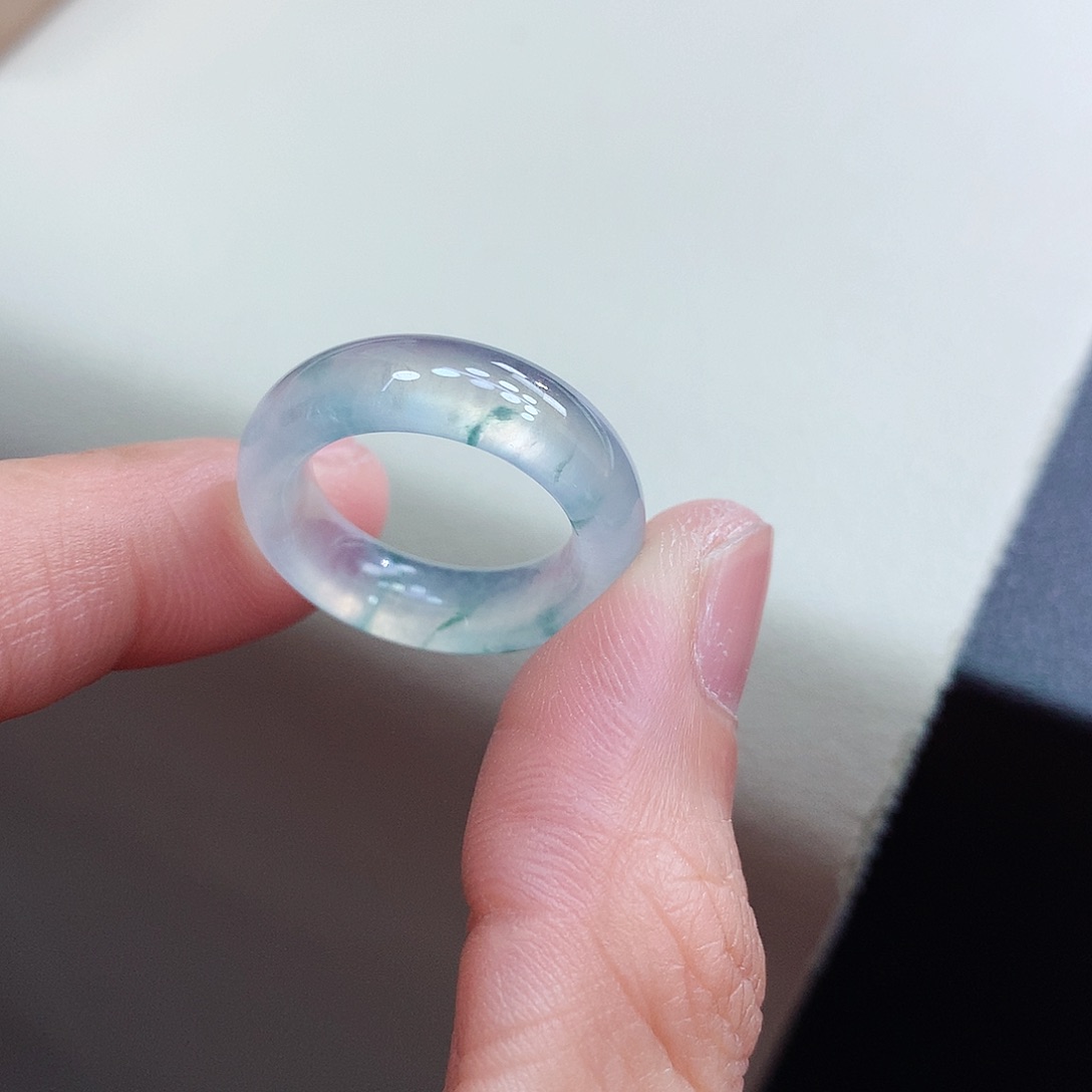 未镶嵌戒指翡翠10号
