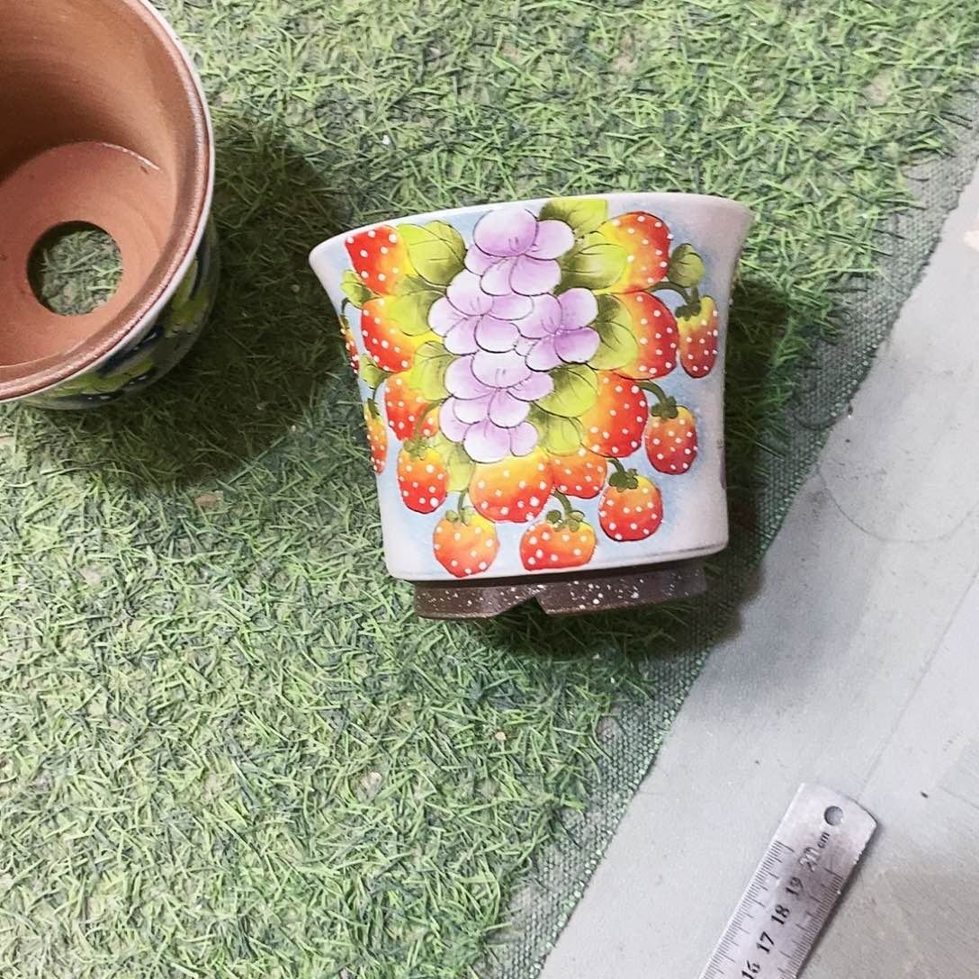 红泥花盆满28包邮