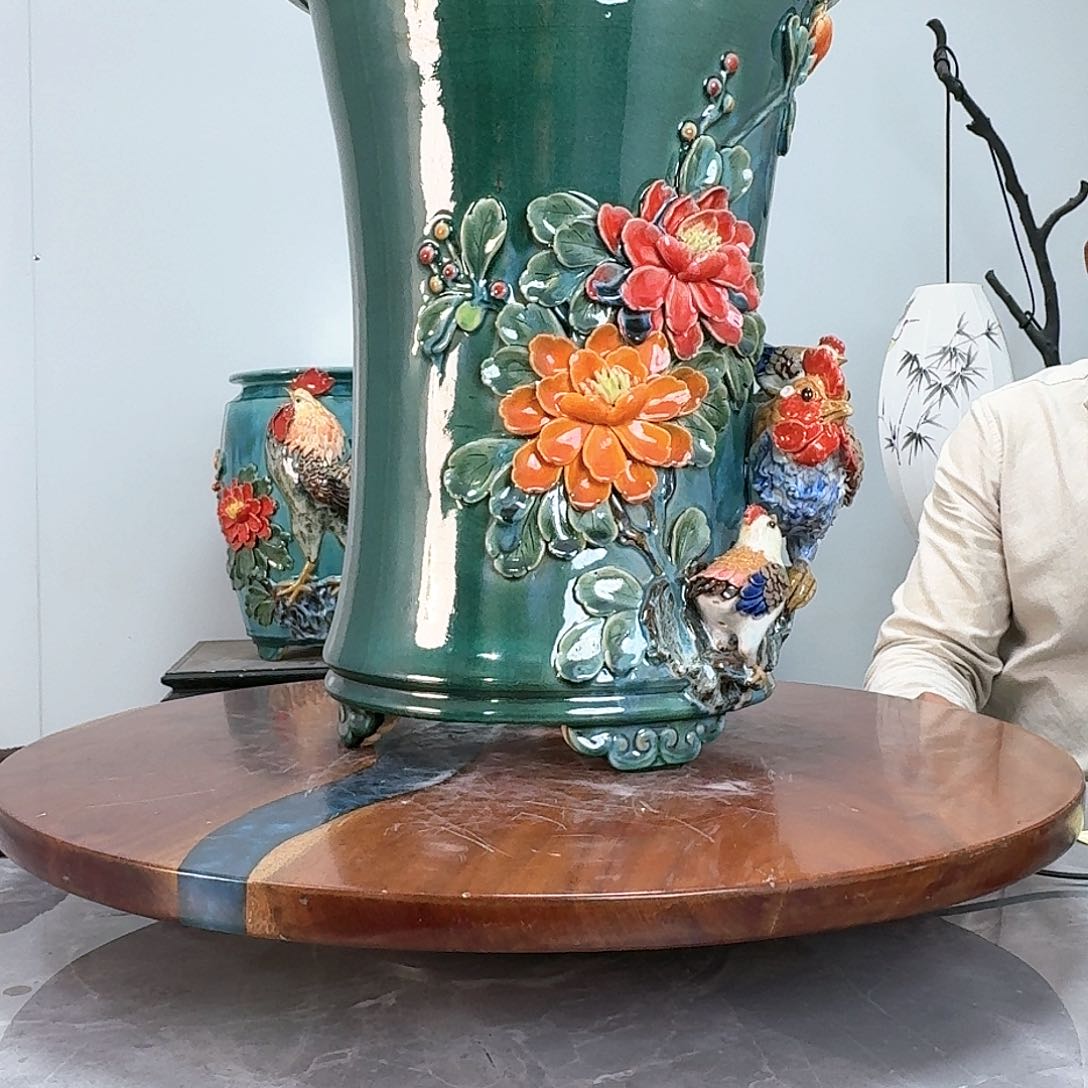 红陶万**腾绿植花盆