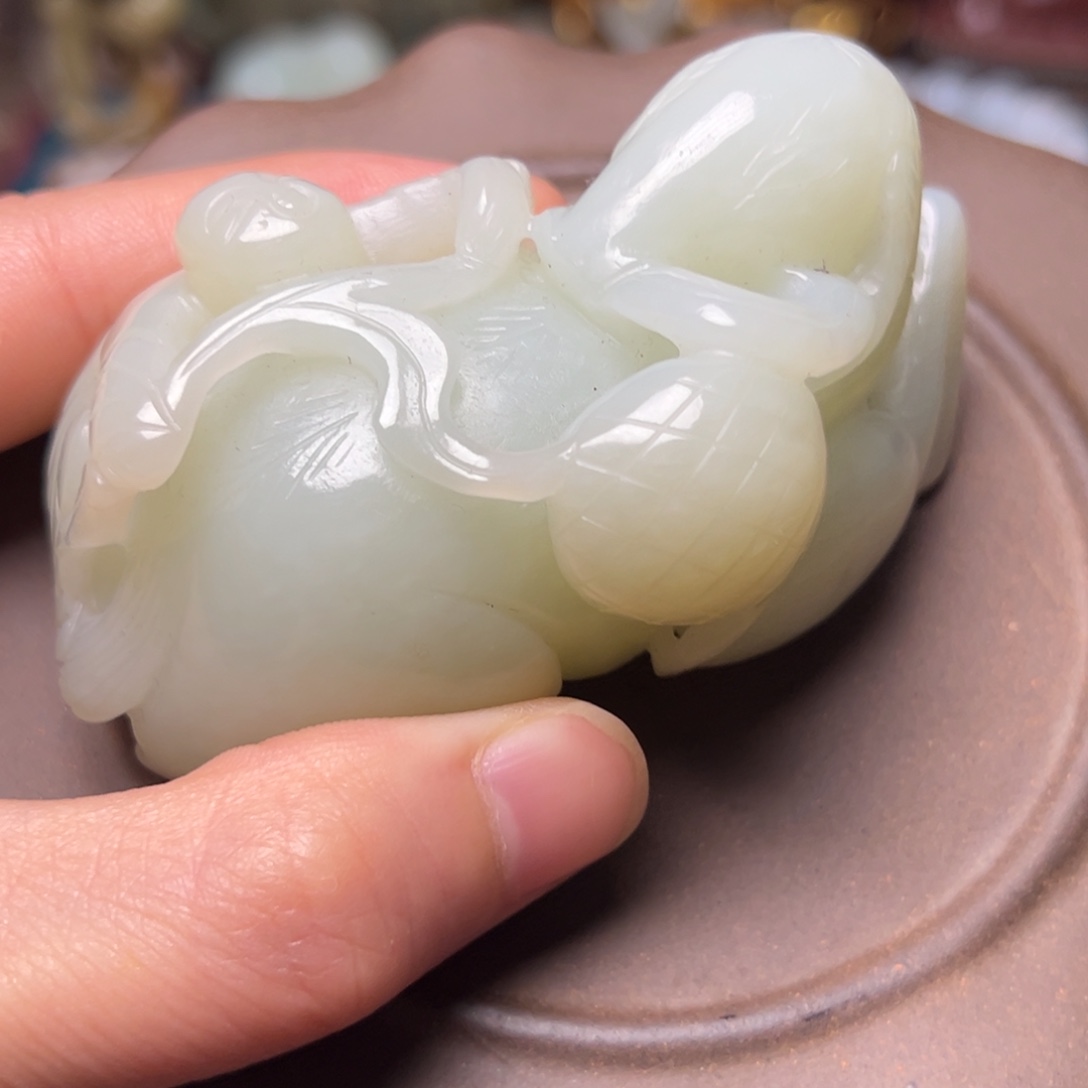 瓷片为***务和和田田羊把件闪福利