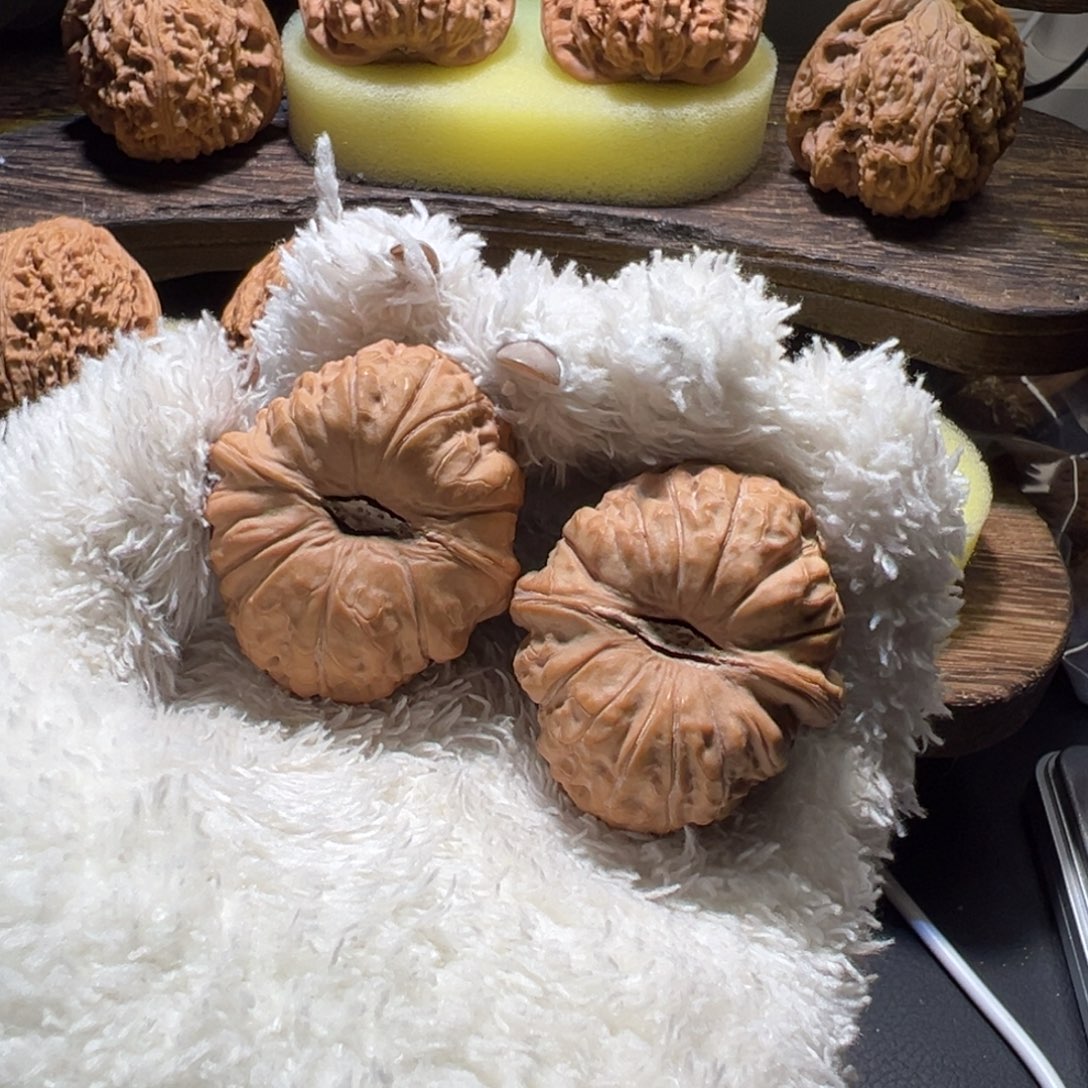 文玩核桃吊坠南瓜墩39修