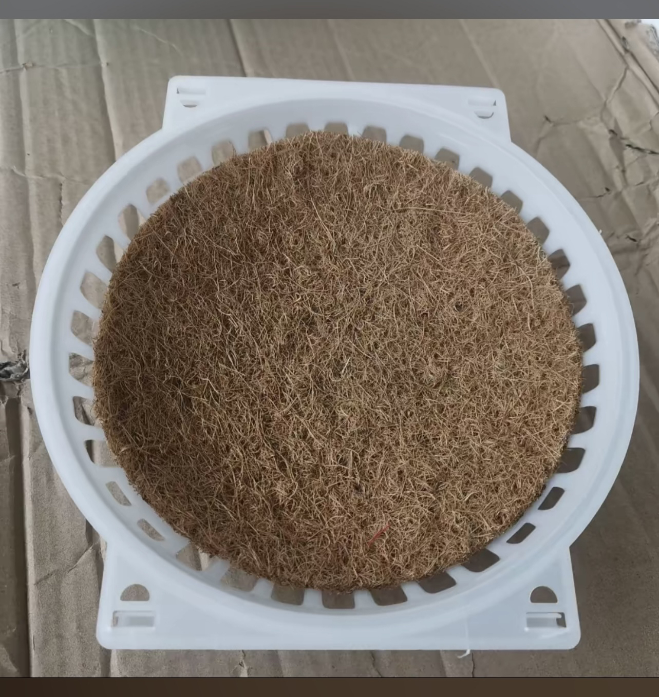 白色网格塑料窝（10个包邮）
