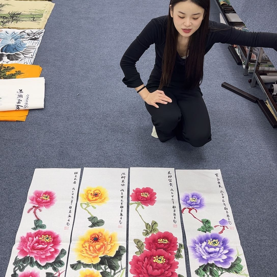 国画作品捡漏直播