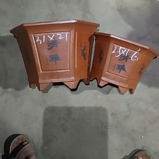 宜兴紫砂花盆清仓处理