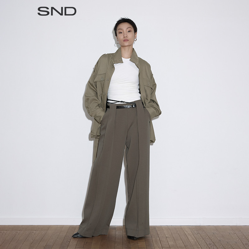 【DEFYNITION 设计师品牌】SND AW25 两穿侧扣西装卫裤女款