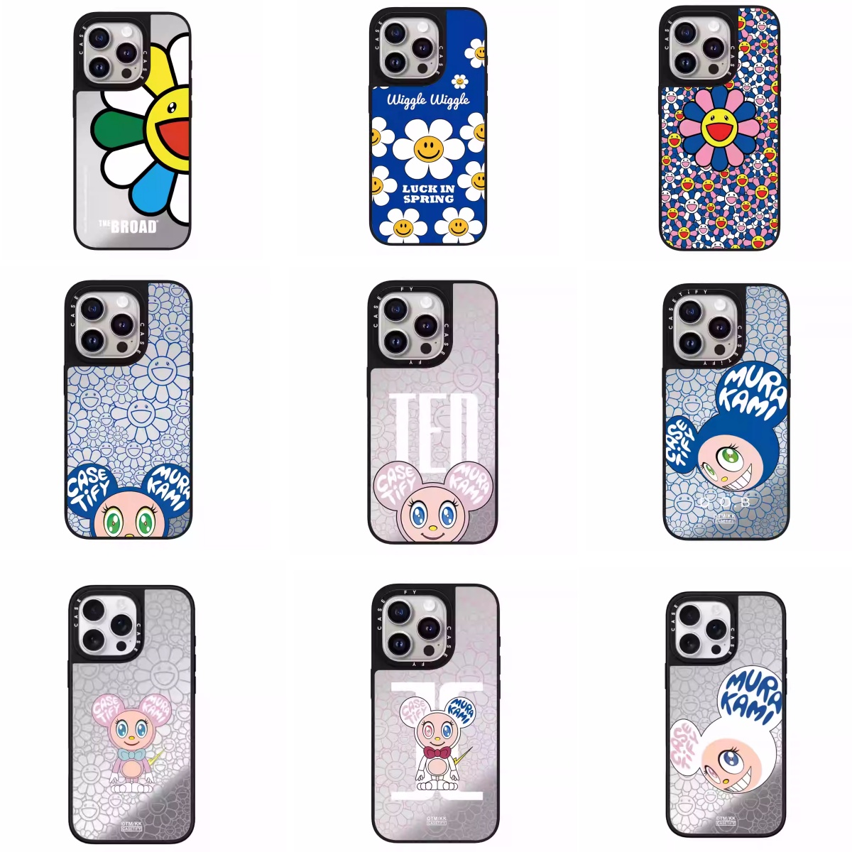 CASE联名村上隆太阳花11适用iPhone16Pro苹果15Promax手机壳12镜