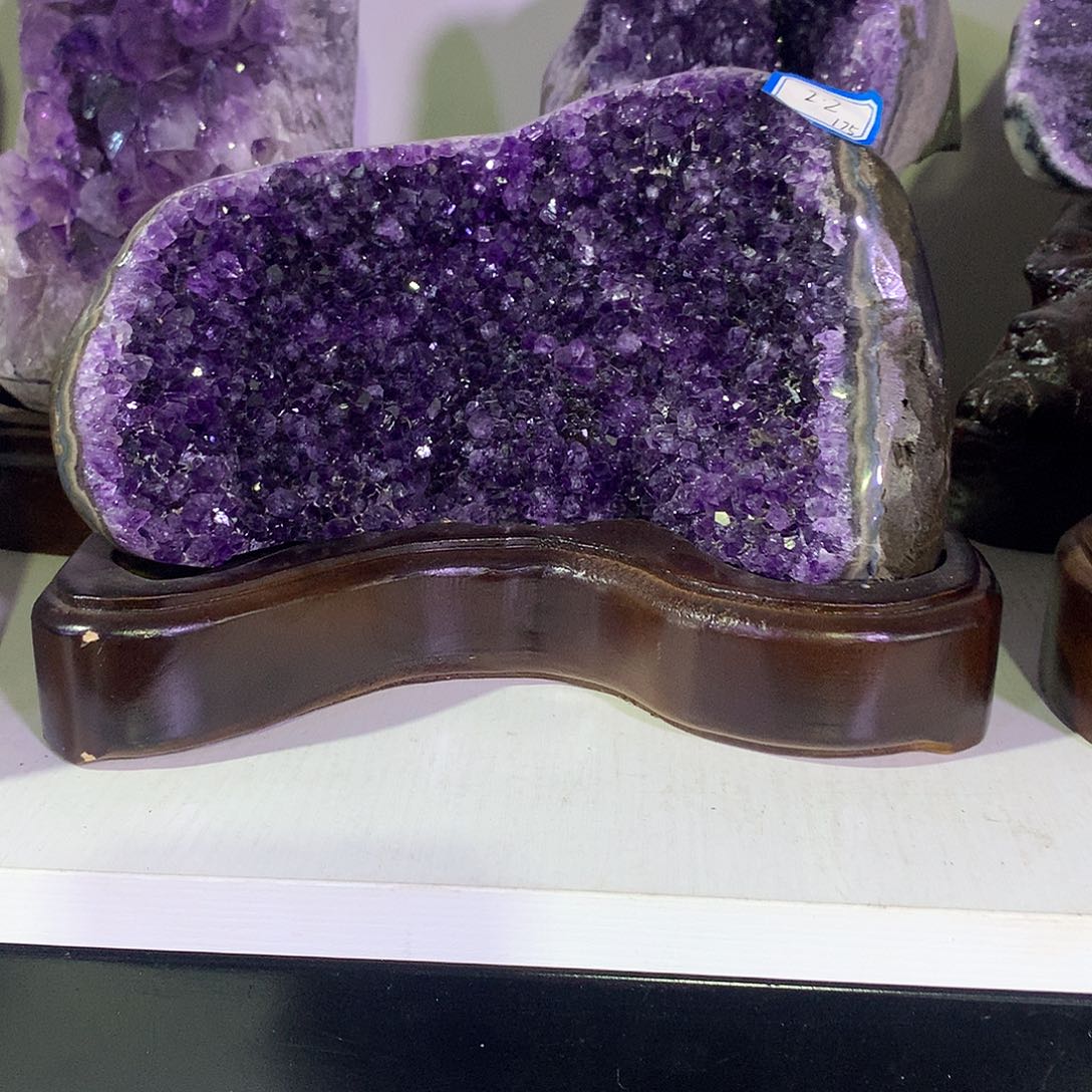 摆件未镶嵌紫晶小潘摆件