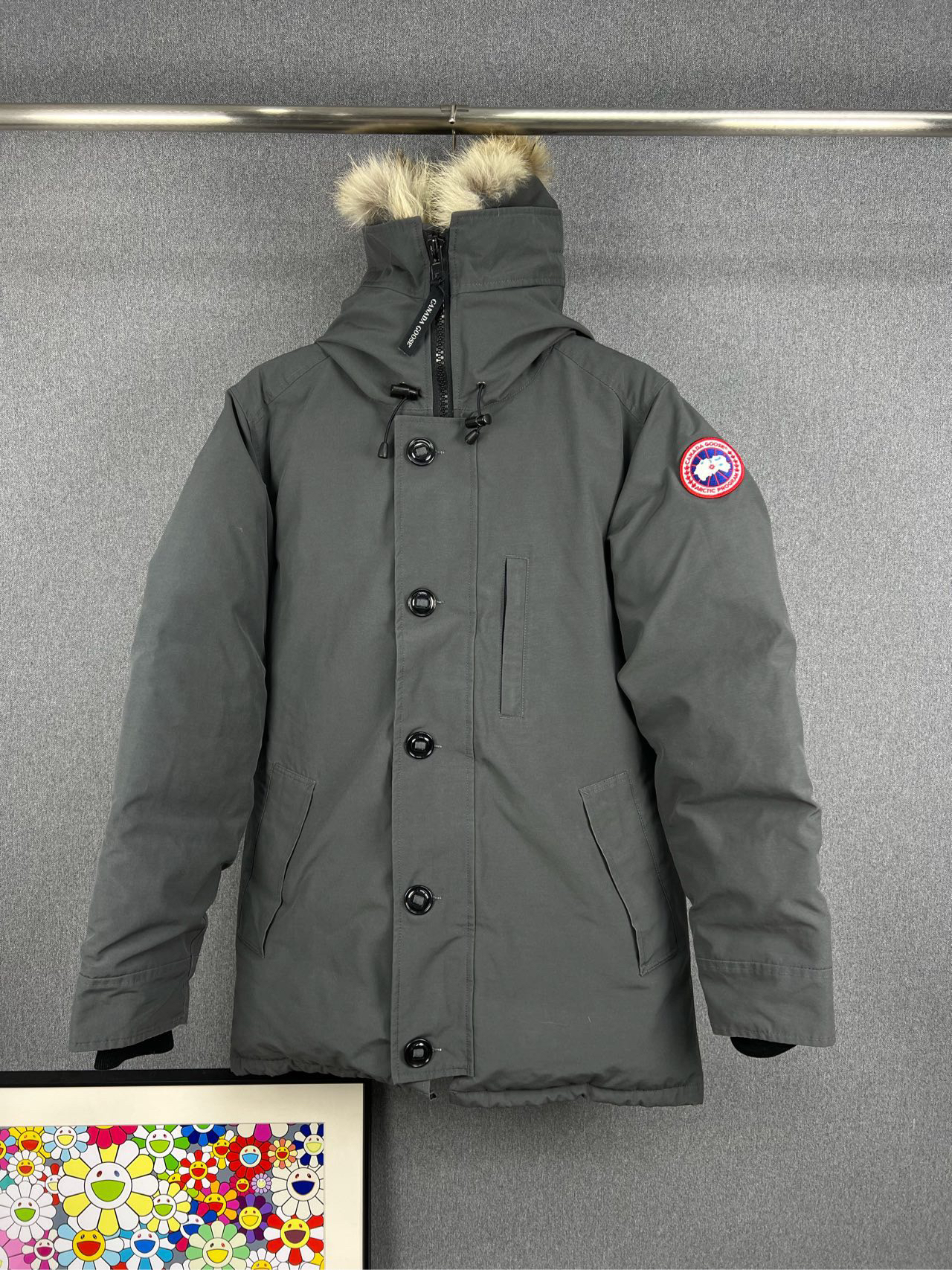 95新 CANADA GOOSE CANADA GOOSECHATEAU派克羽绒服 M码 A11350