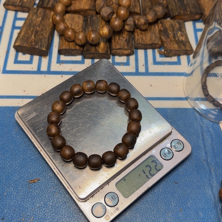 木西**疆手工艺雕塑根雕木方板材12.2克