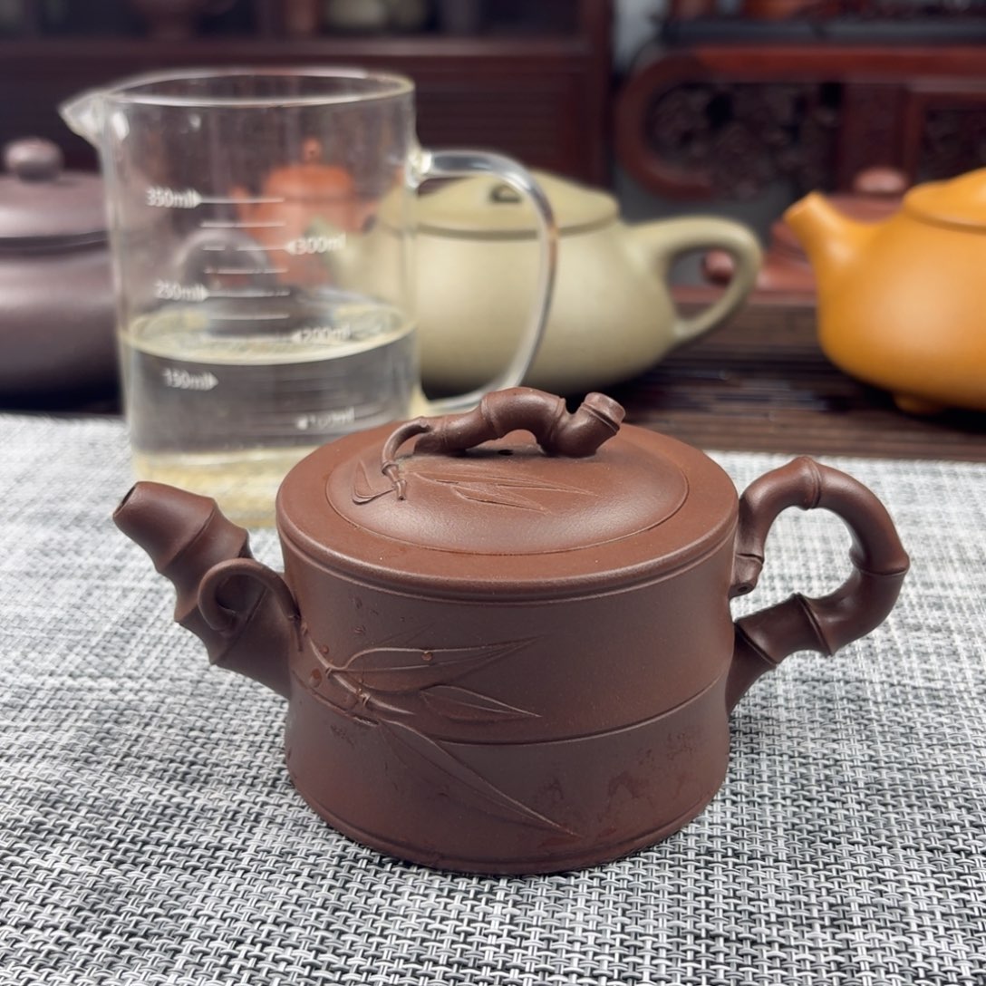 紫砂茶壶190cc紫砂壶紫泥