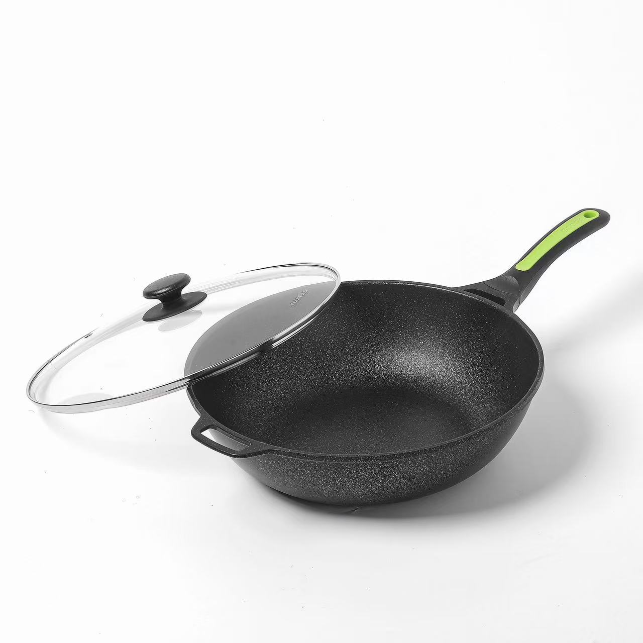 严选好物--小乐小扣LEM1325C-OCH炒锅 32cm