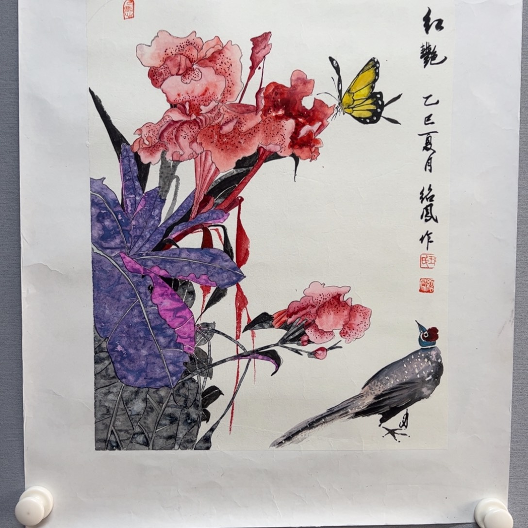 国画亲笔手绘原创作品