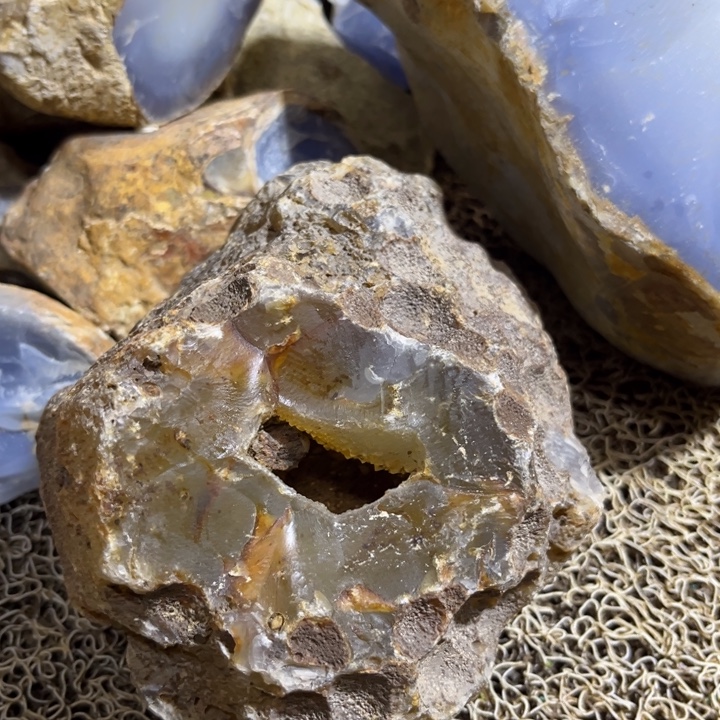 海***洋玛瑙/玉髓合金挂件