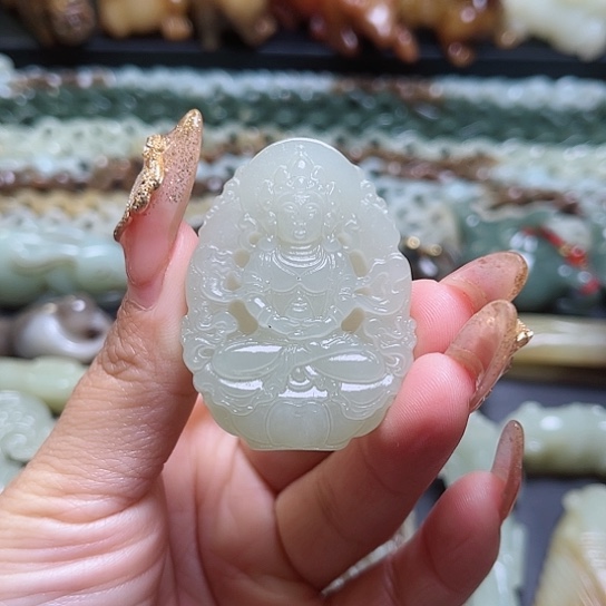 【闪购商品】和田玉吊坠(不含链)未镶嵌