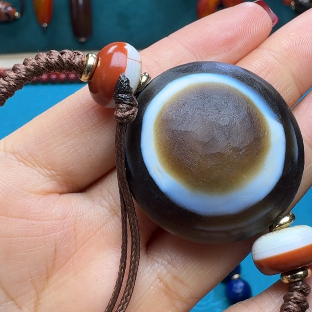 玛瑙/玉髓未镶嵌项链