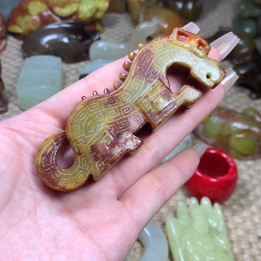 白玉菩提吊坠挂件