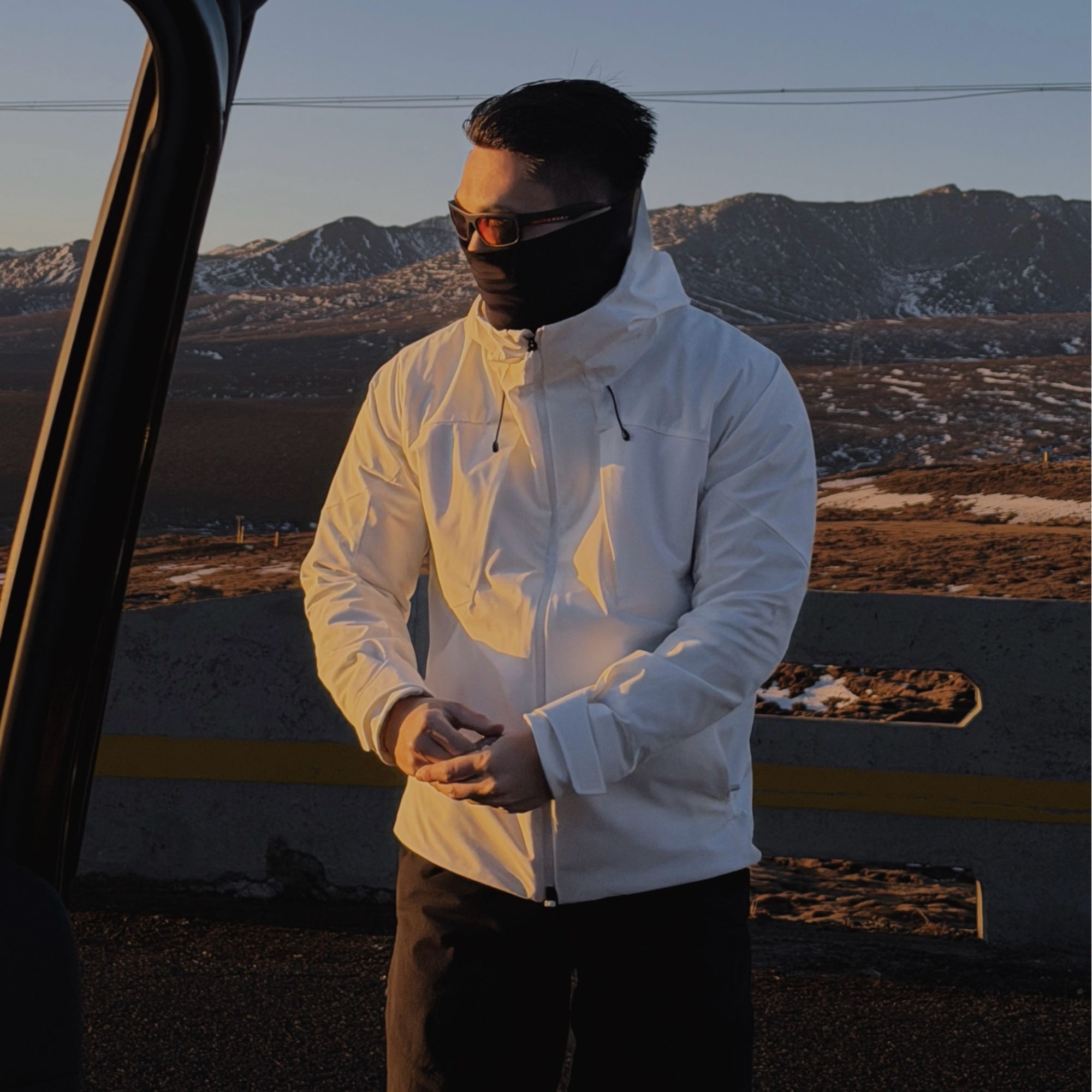 【GGG】SK1 STYLE山峰三合一 冬季男士抓绒三防连帽冲锋外套两件套