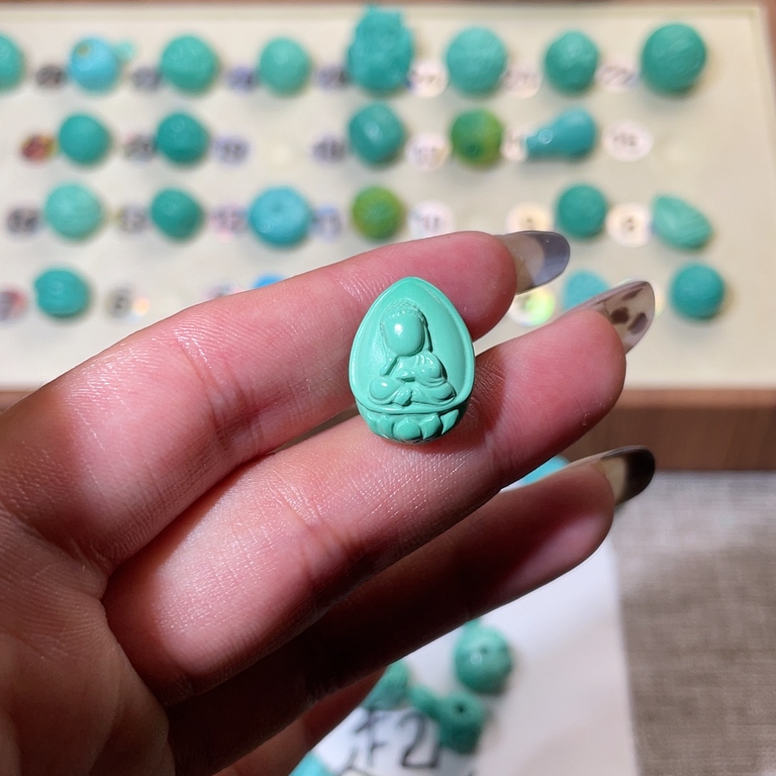 手工雕刻配饰配珠卡13