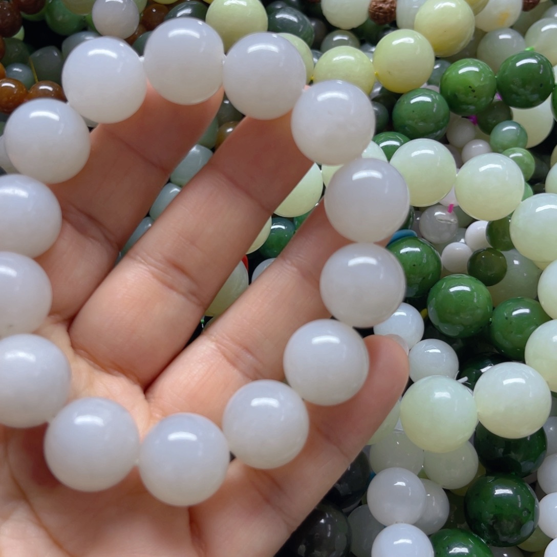 和田玉手链未镶嵌