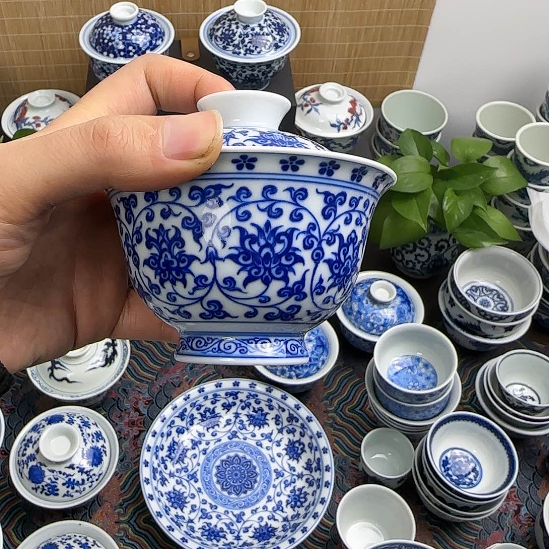 顽*全手绘景德镇陶瓷