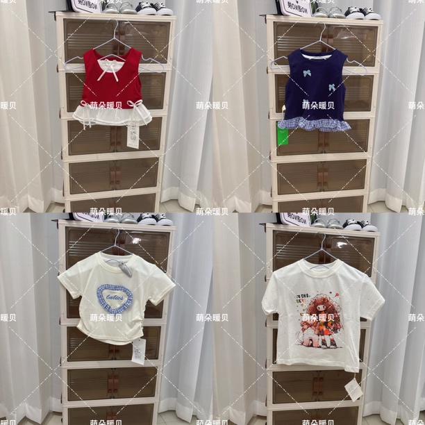 韩版夏季短袖女童