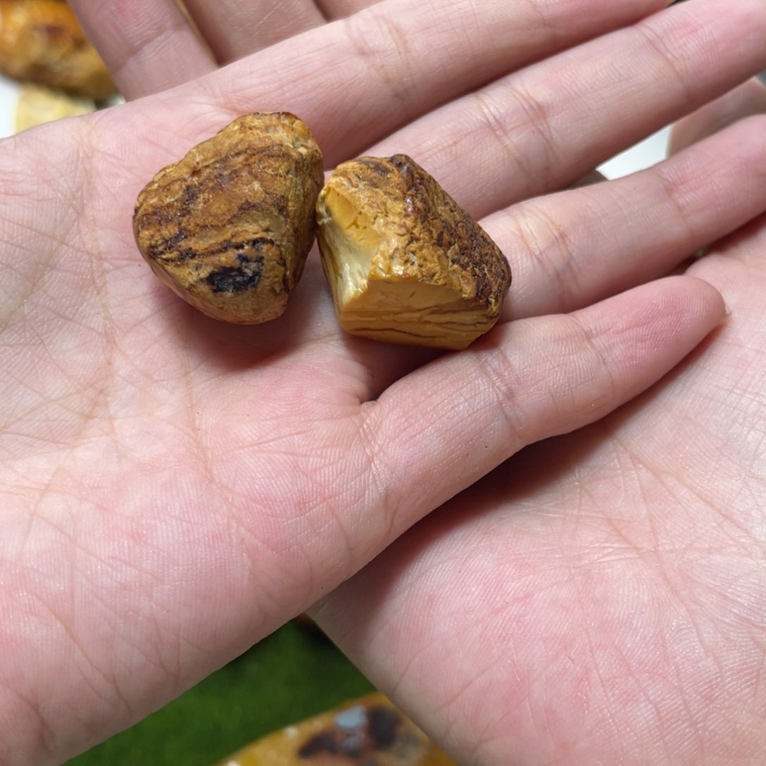 定制琥珀阿*若天然原矿