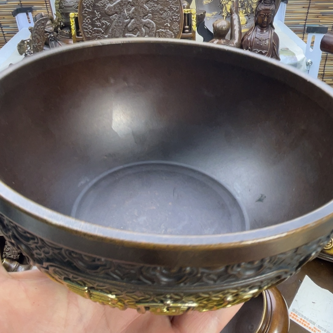 铜器工艺品办公室摆件 
