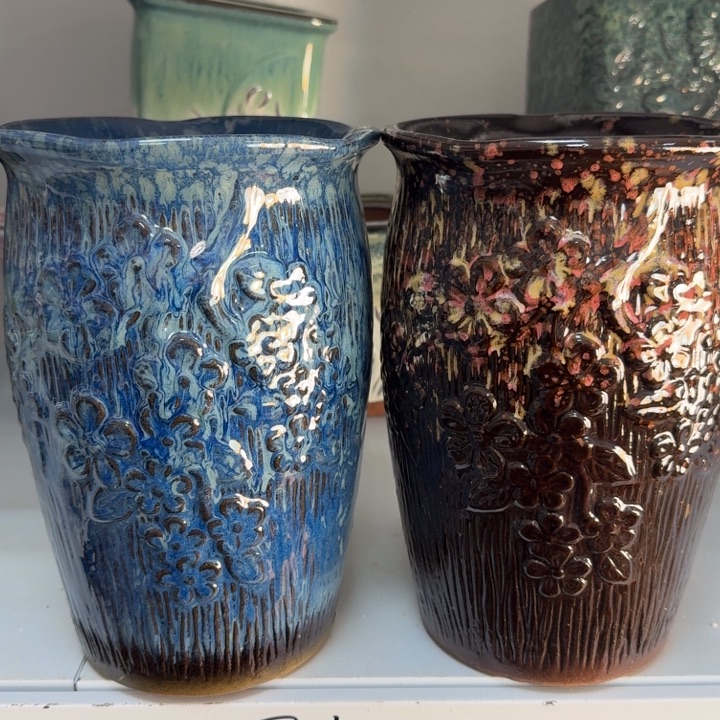 紫砂花盆口16高24，111111